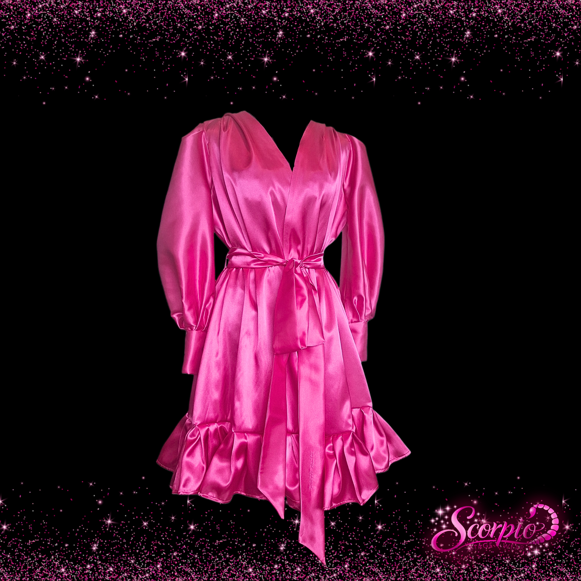 The Stage Robe Mini - Satin Dreams