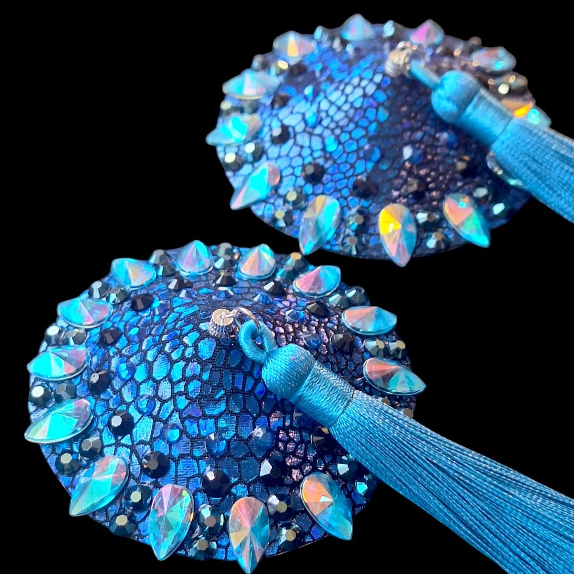 The Tease Pasties - Midnight Mirage (Medium)