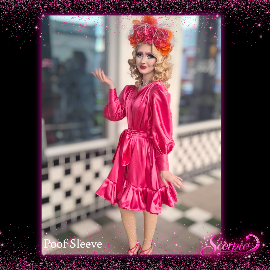 The Stage Robe Mini - Satin Dreams