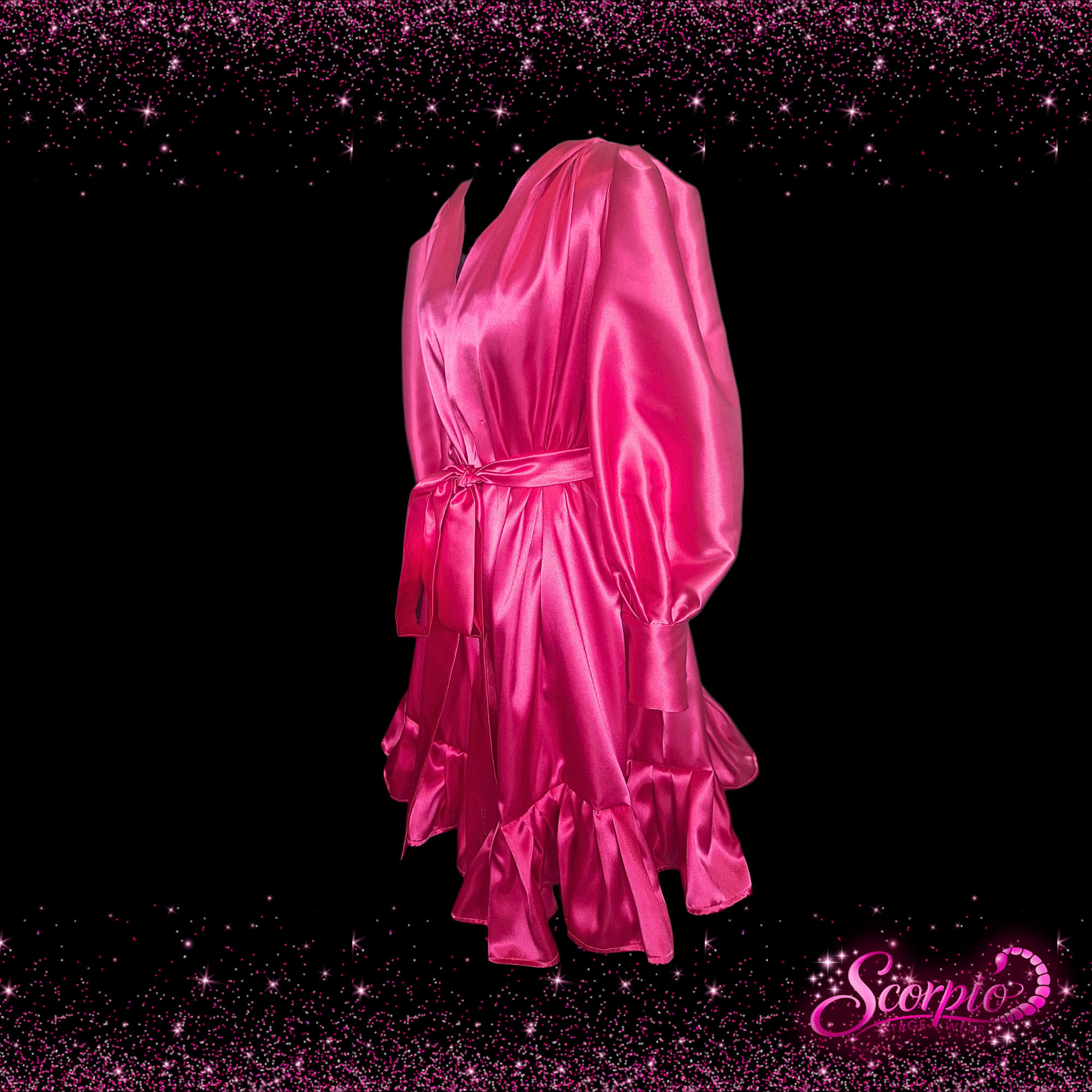 The Stage Robe Mini - Satin Dreams
