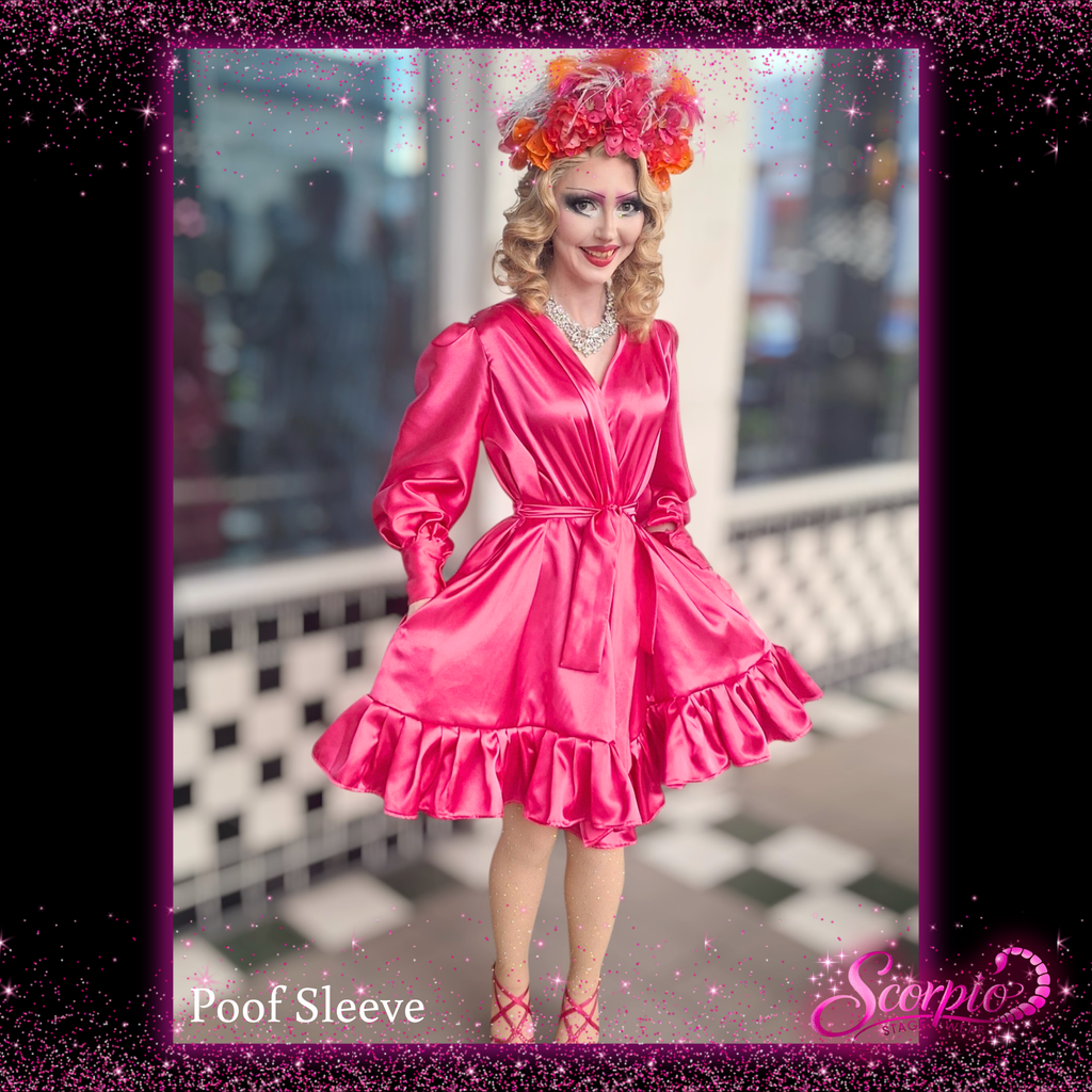 The Stage Robe Mini - Satin Dreams