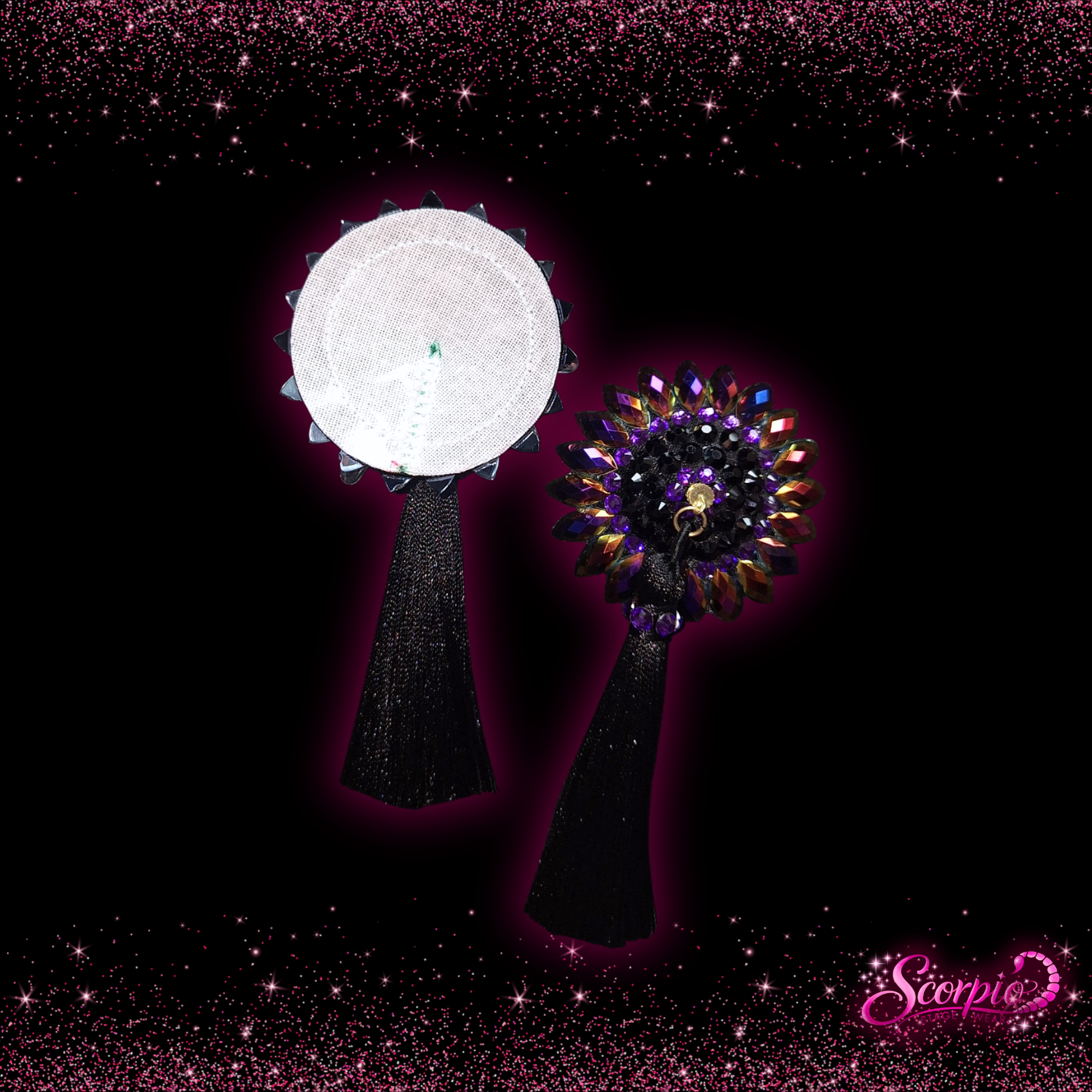 The Tease Pasties - Midnight Obsession (Small)