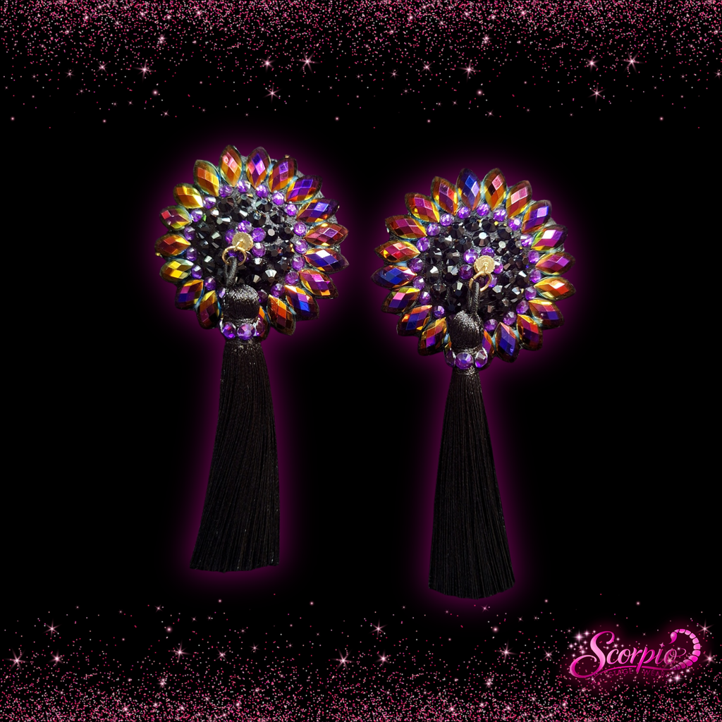 The Tease Pasties - Midnight Obsession (Small)