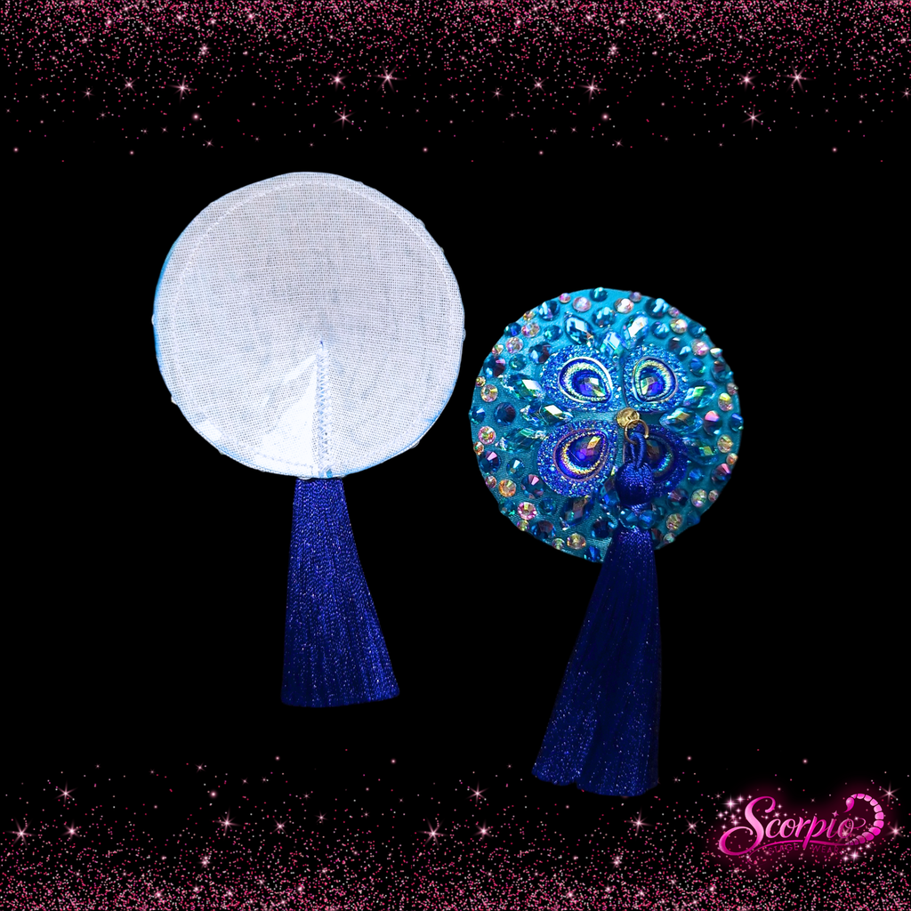 The Tease Pasties - Peacock Spell (Large)