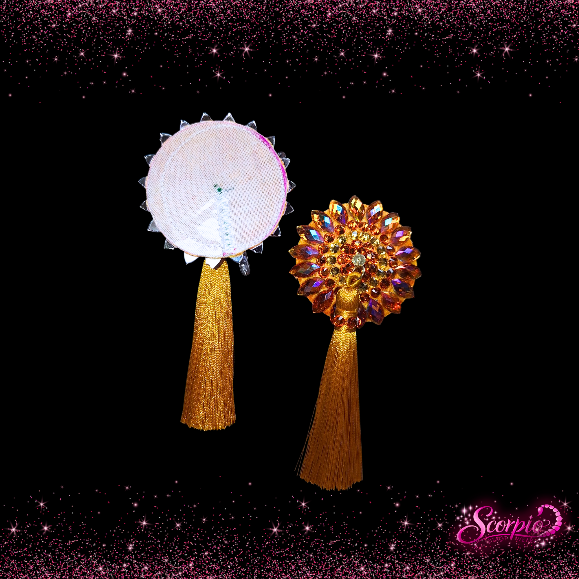 The Tease Pasties - Gilded Temptation (Small)