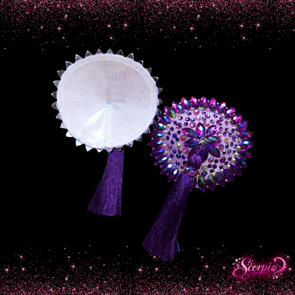The Tease Pasties - Ultraviolet Dream (Large)